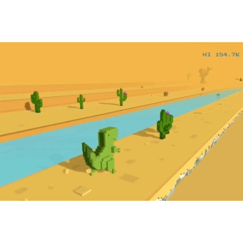 3D Dinosaur Game game preview