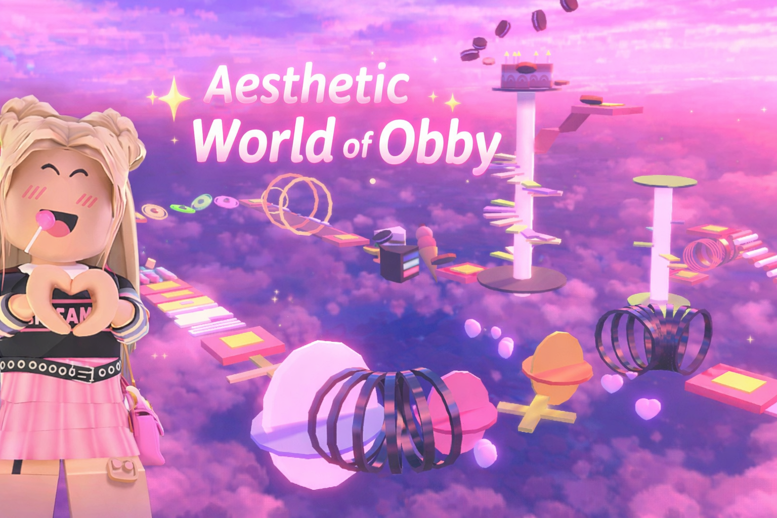 Aesthetic World Of Obby game preview