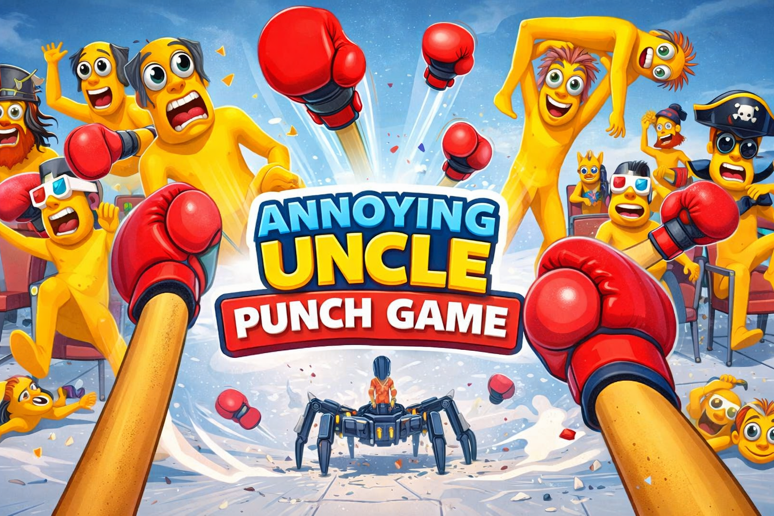 Annoying Uncle Punch Game game thumbnail