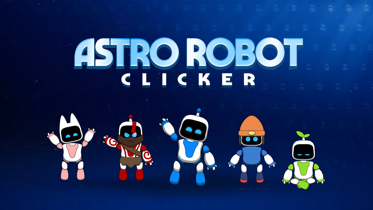 Astro Robot Clicker game preview