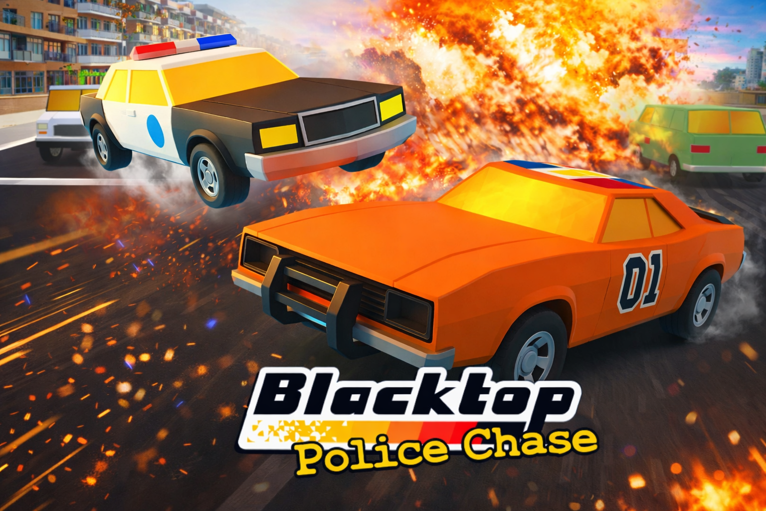 Blacktop Police Chase game thumbnail