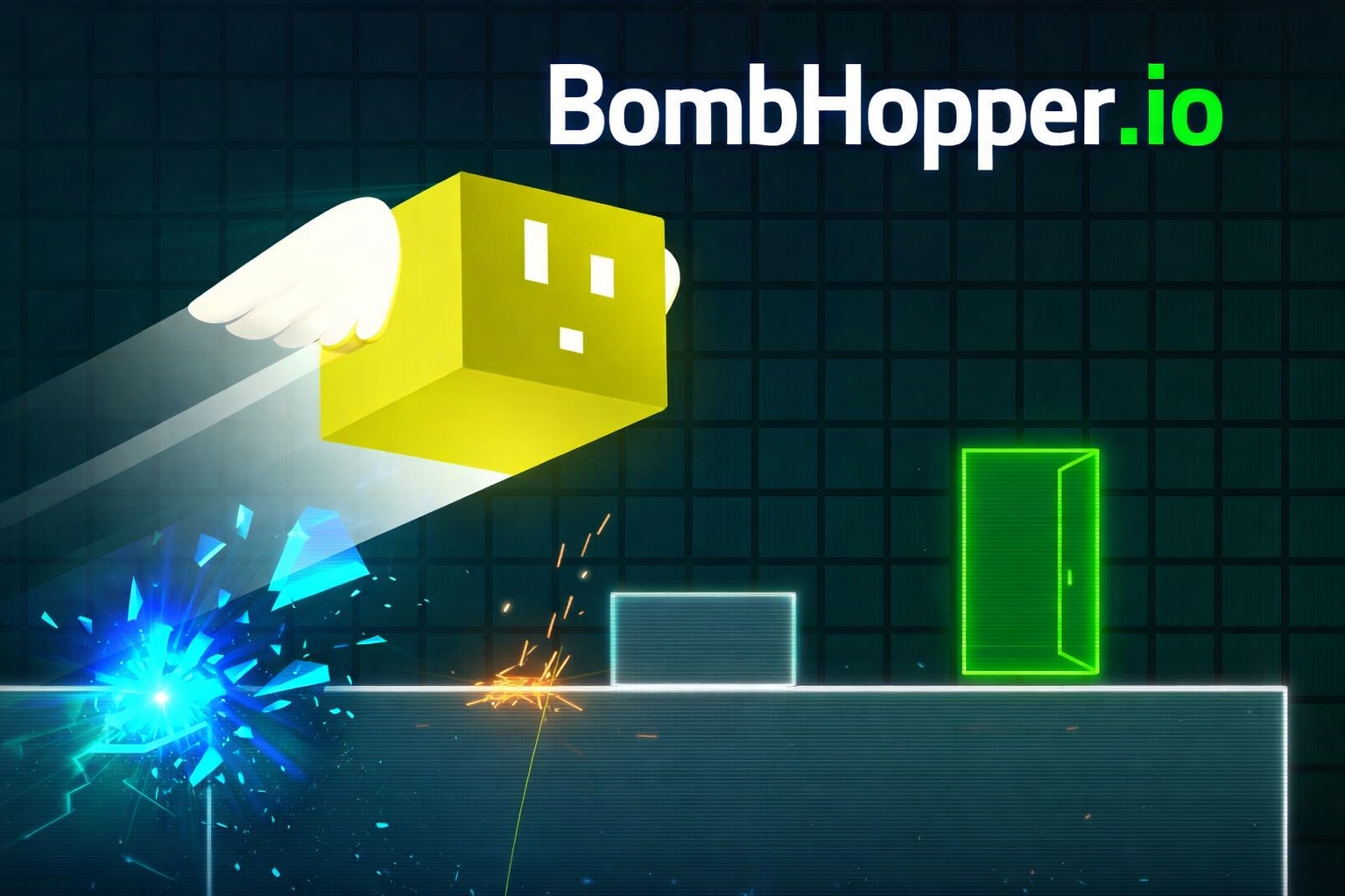Bombhopper Io game thumbnail