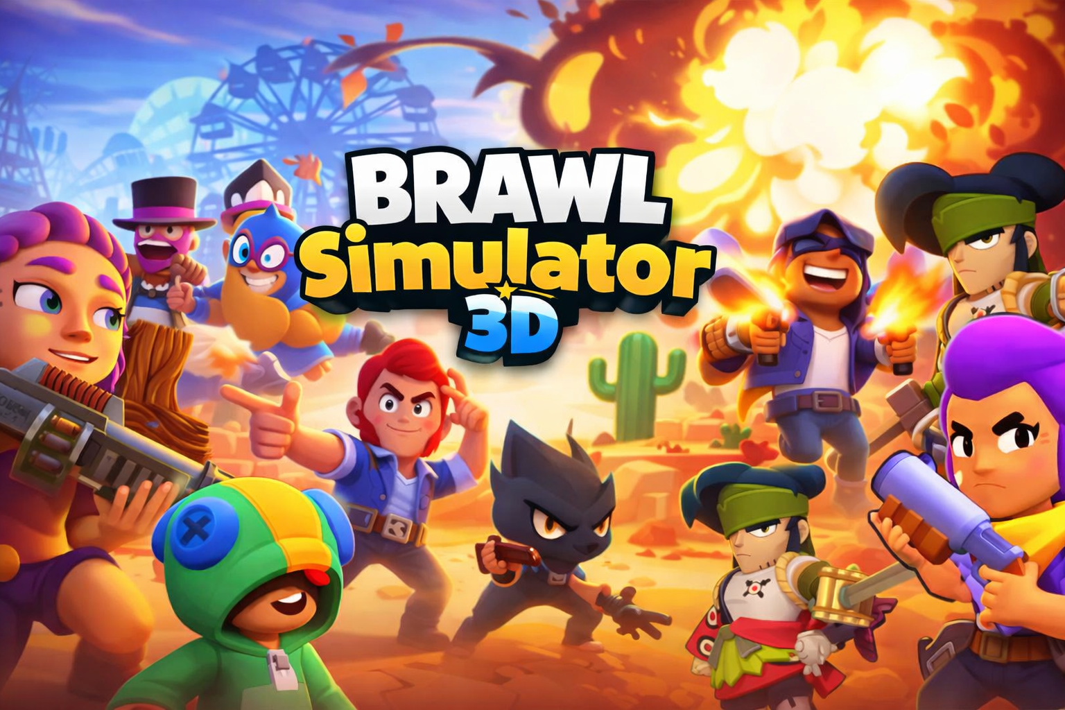 Brawl Simulator 3D game preview