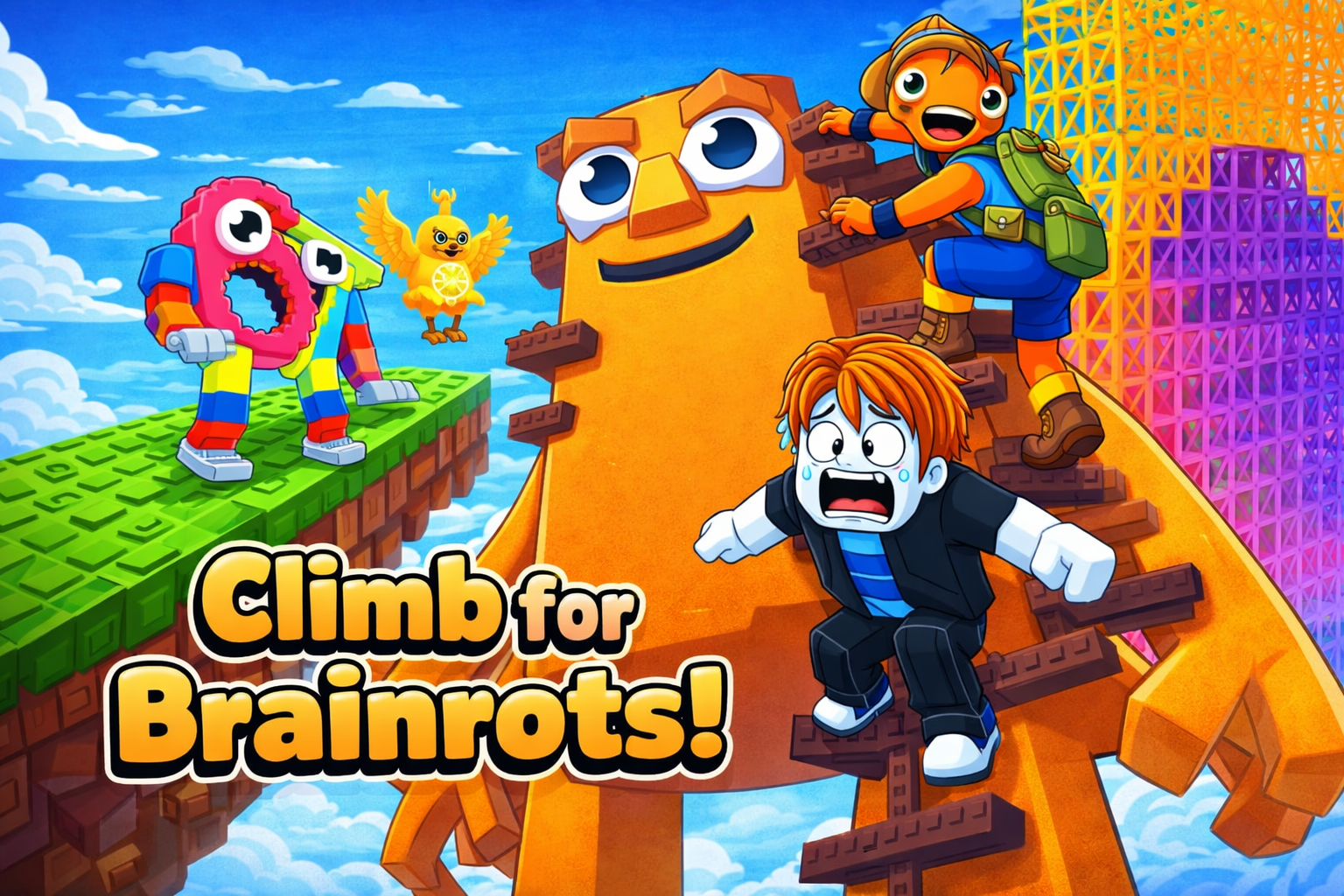 Climb For Brainrots game preview