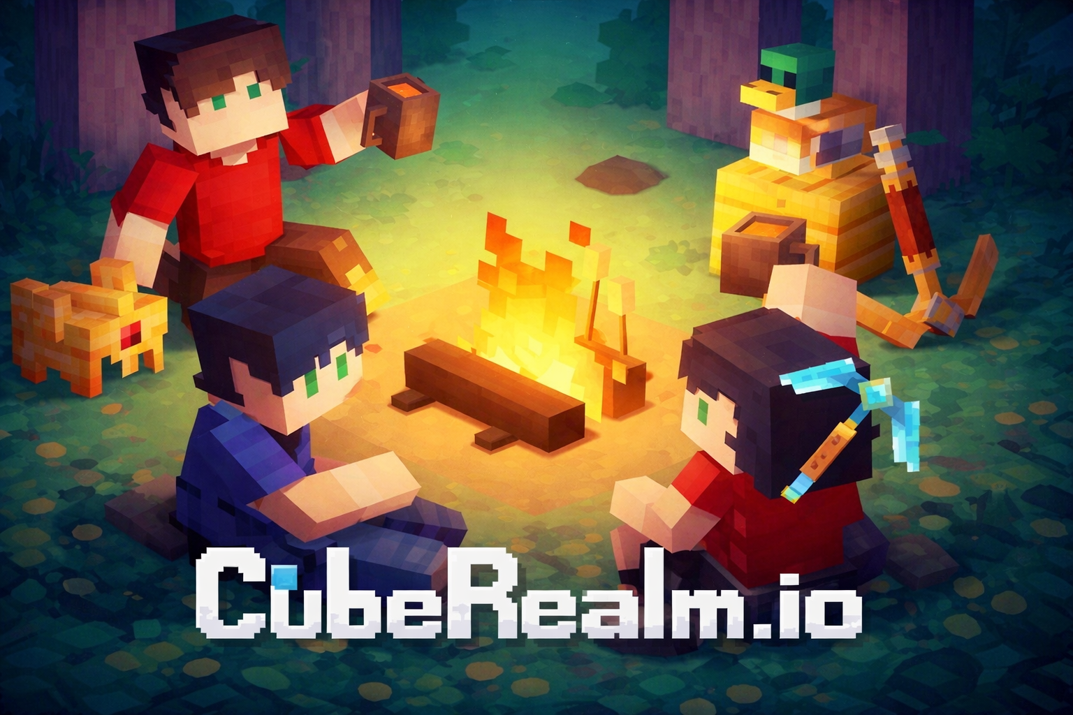 Cuberealm Io game preview