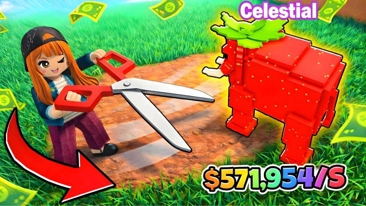 Cut Grass For Brainrots game preview