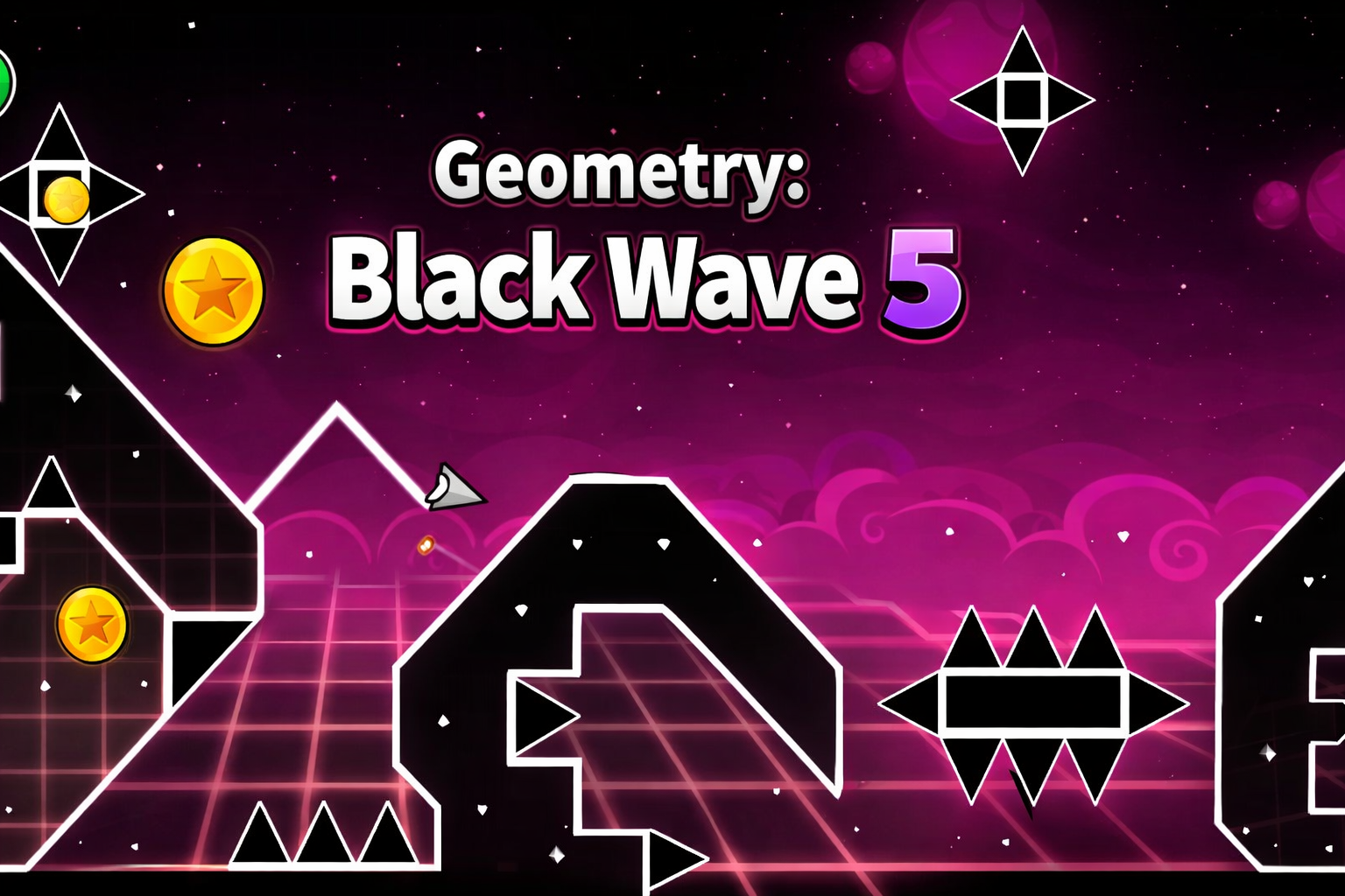 Geometry Black Wave 5 Game game preview