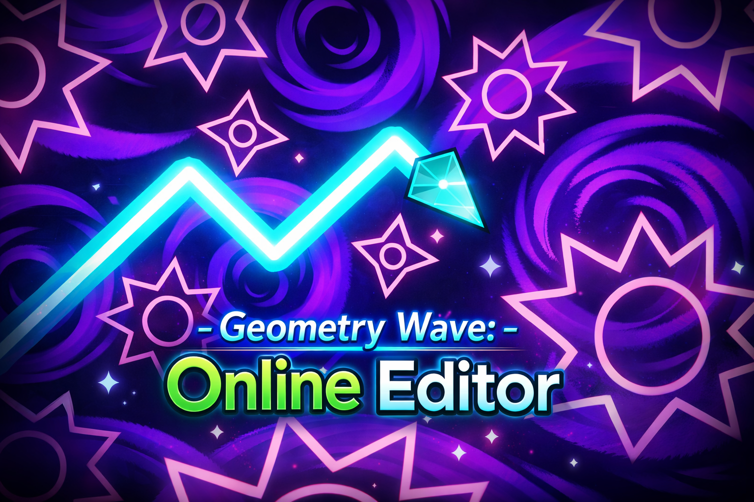 Geometry Wave Online Editor game thumbnail