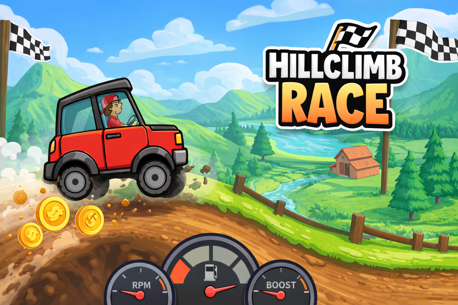 Hill Climb Race game preview