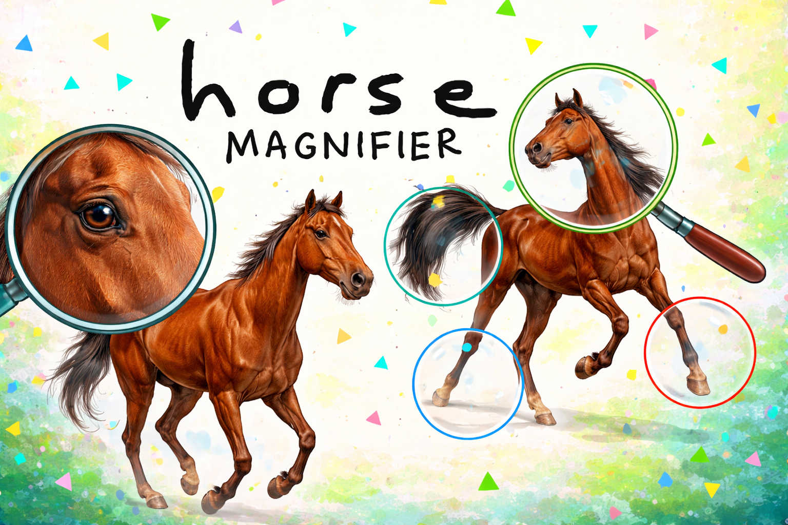 Horse Magnifier game preview