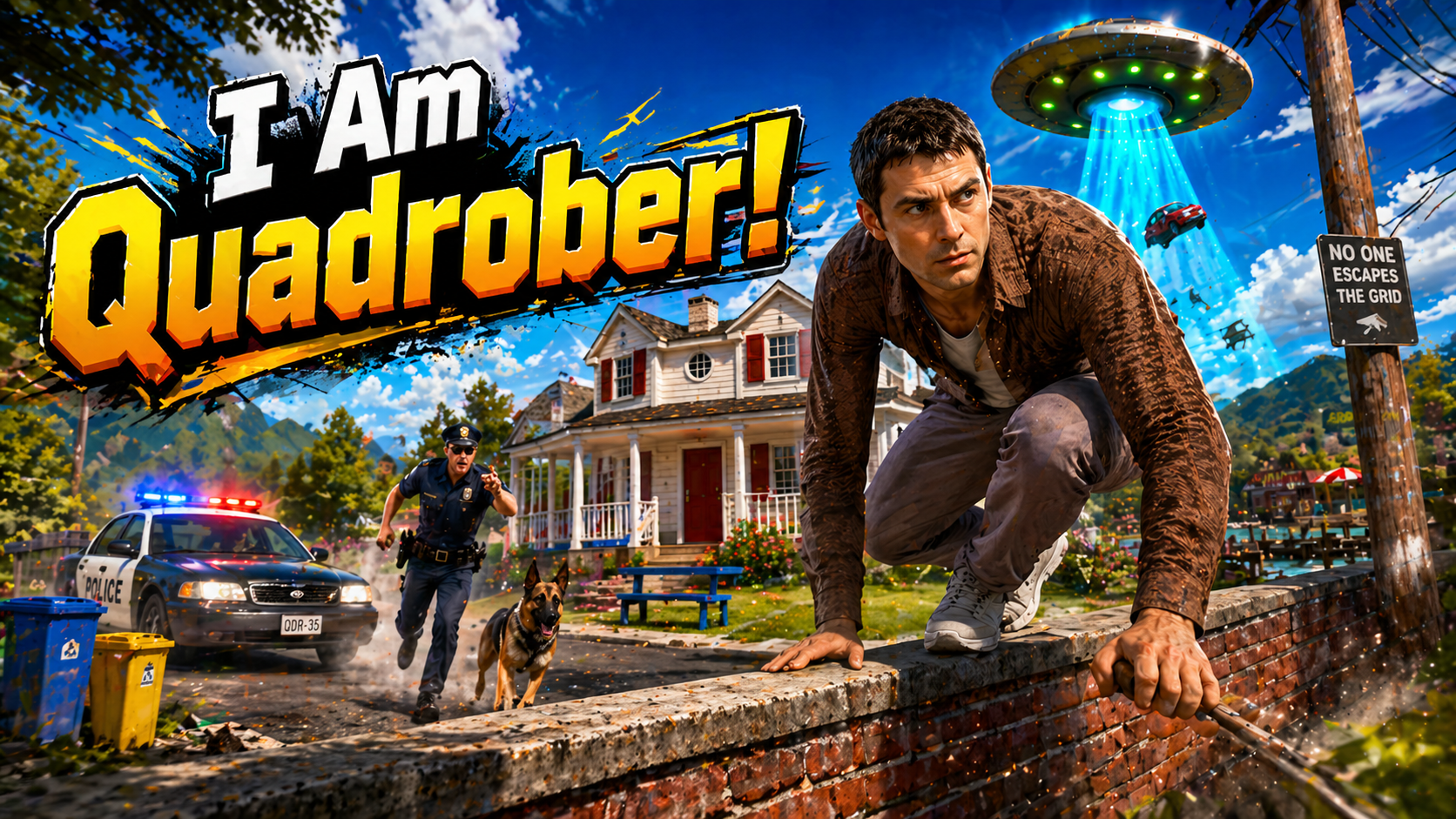 I Am Quadrober game preview