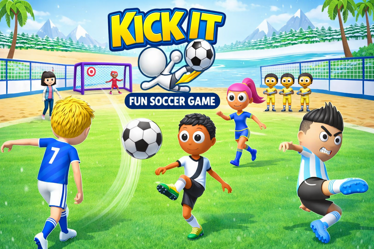 Miniatura del juego Kick It Fun Soccer Game