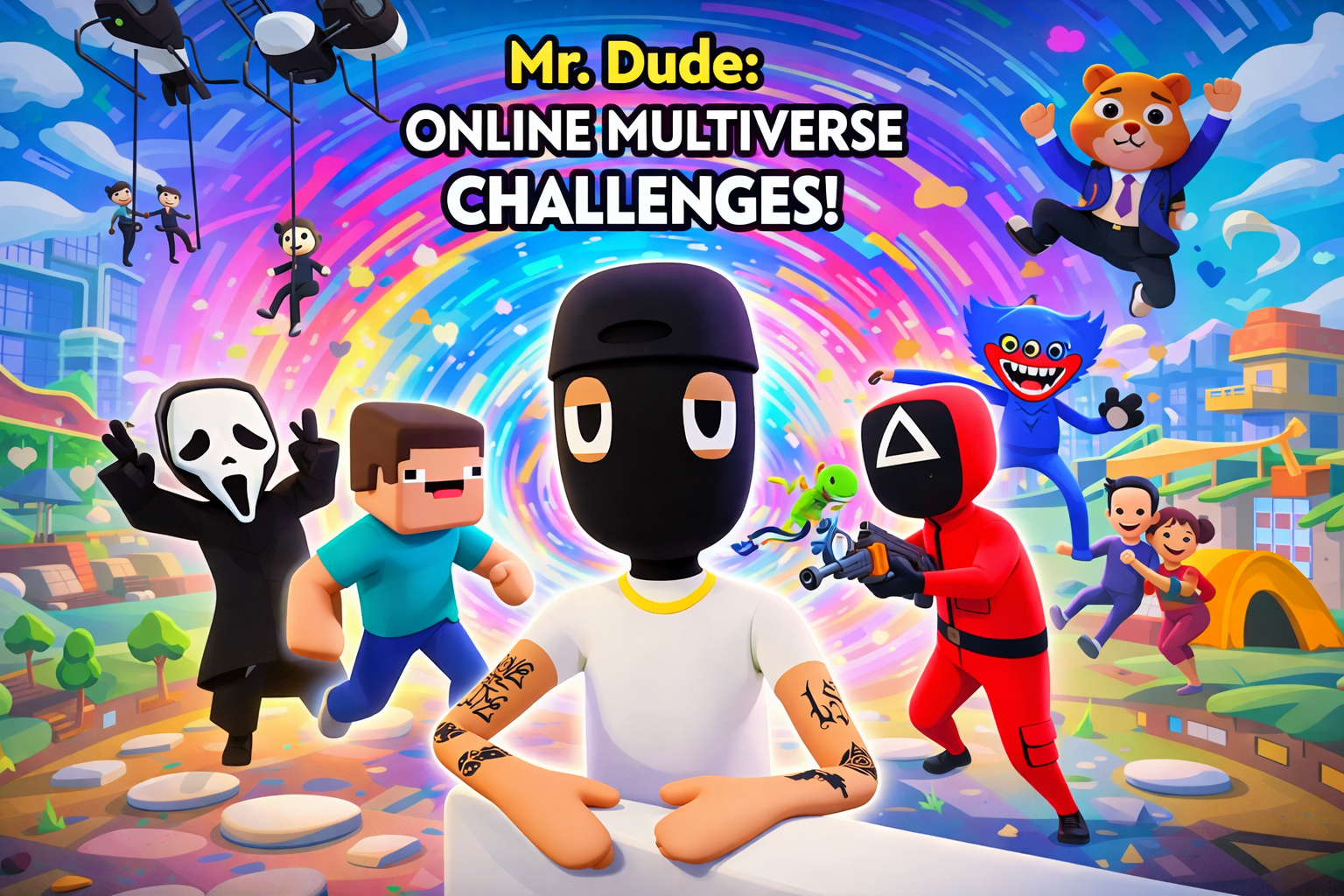 Mr Dude Online Multiverse Challenges game thumbnail