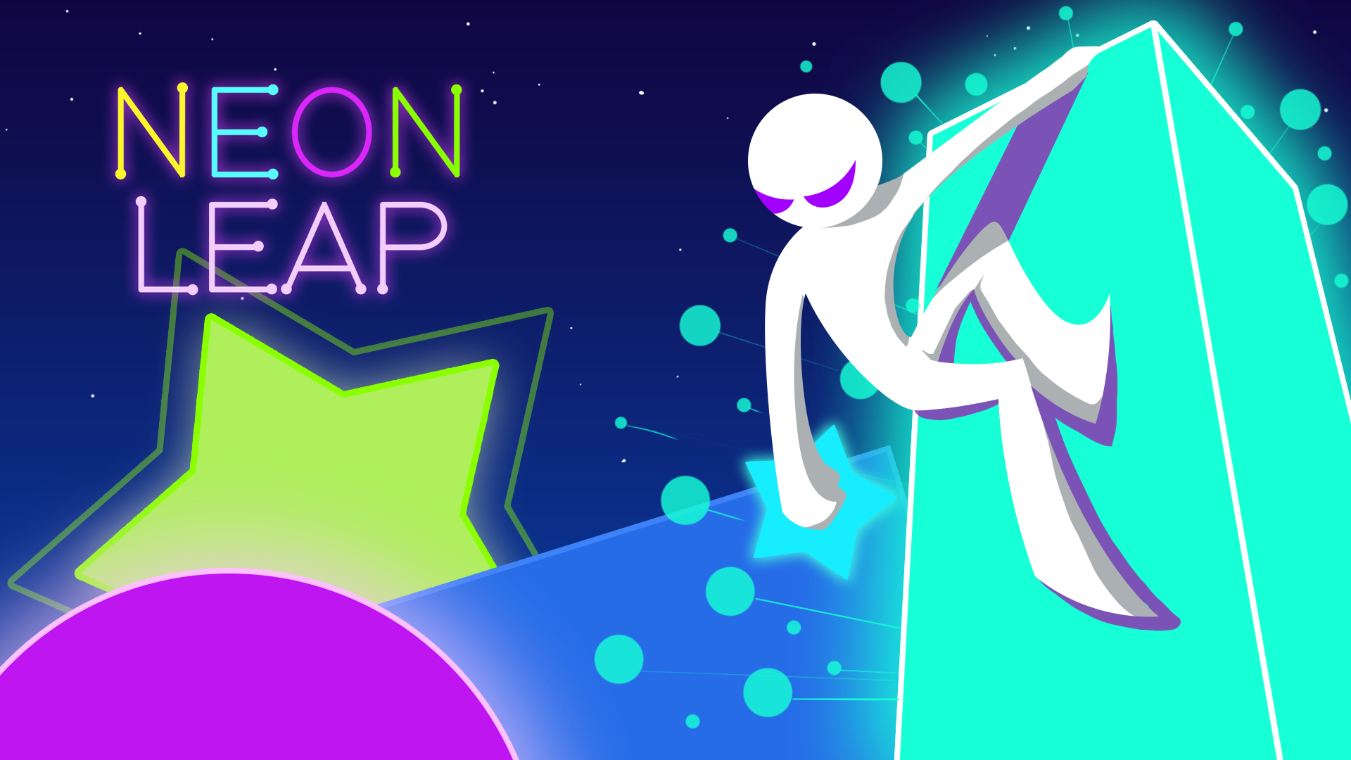 Neon Leap game preview