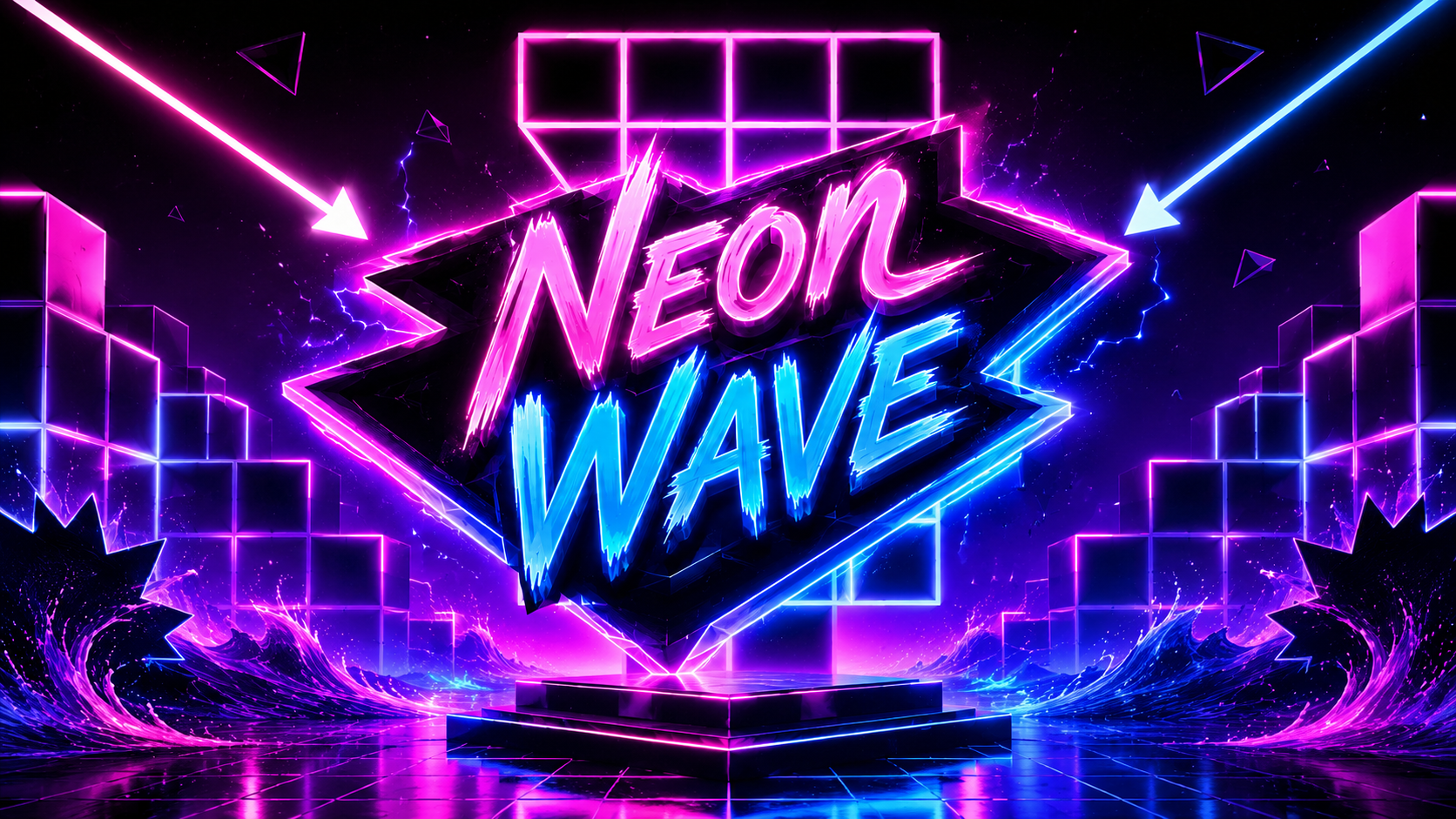 Neon Wave game preview