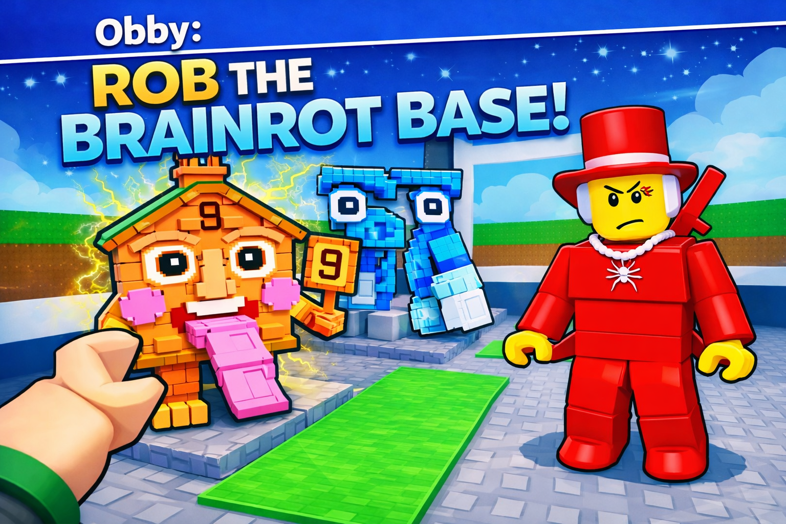 Obby Rob The Brainrot Base game preview