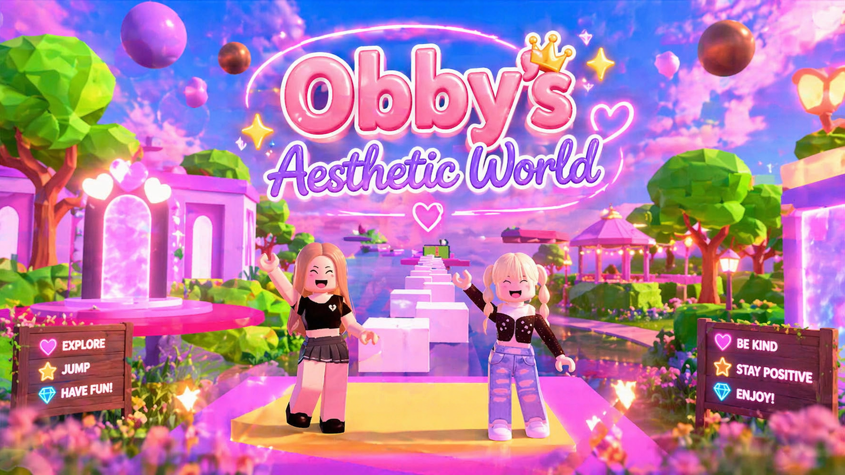 Obby S Aesthetic World game preview