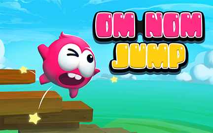 Om Nom Jump game thumbnail