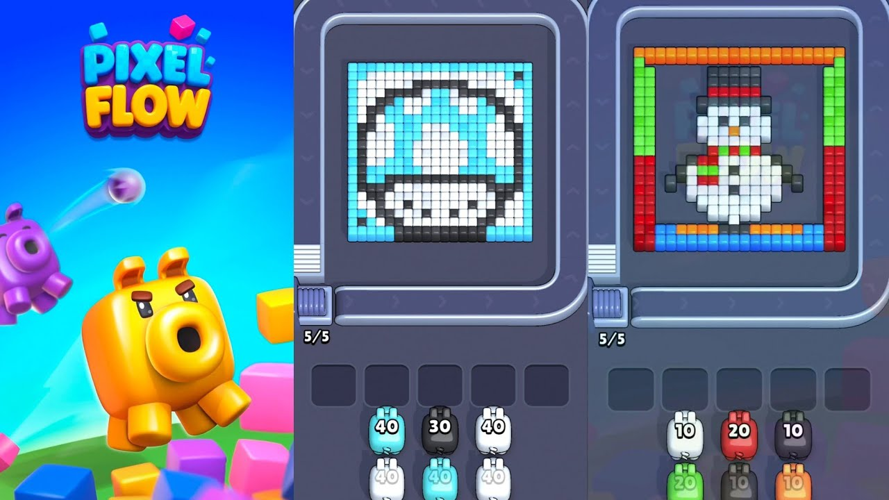 Pixel Flow game preview