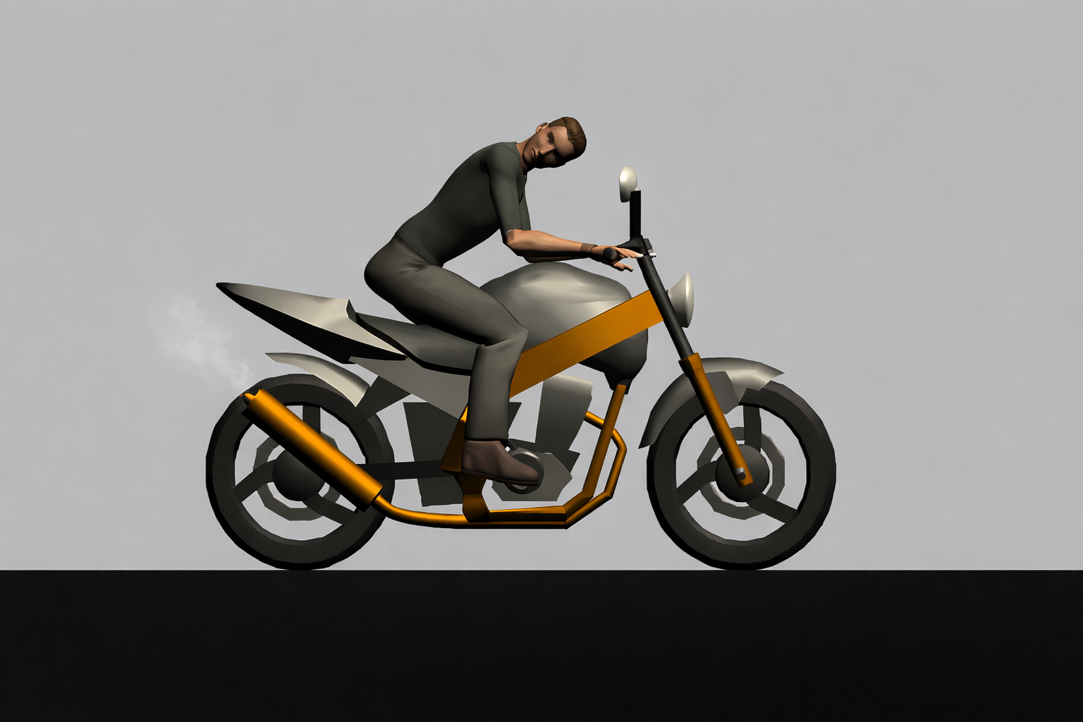 Ragdoll On Bike 2 Gravity Defied game thumbnail