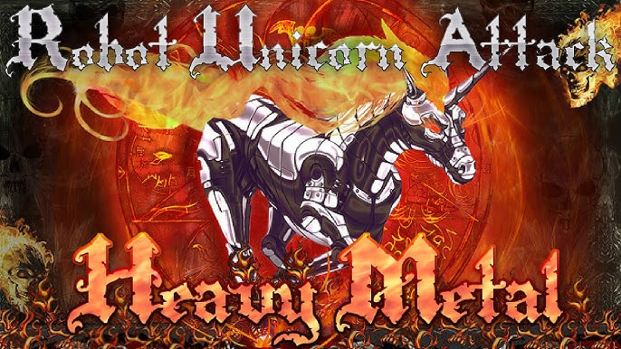 Robot Unicorn Attack Heavy Metal game preview
