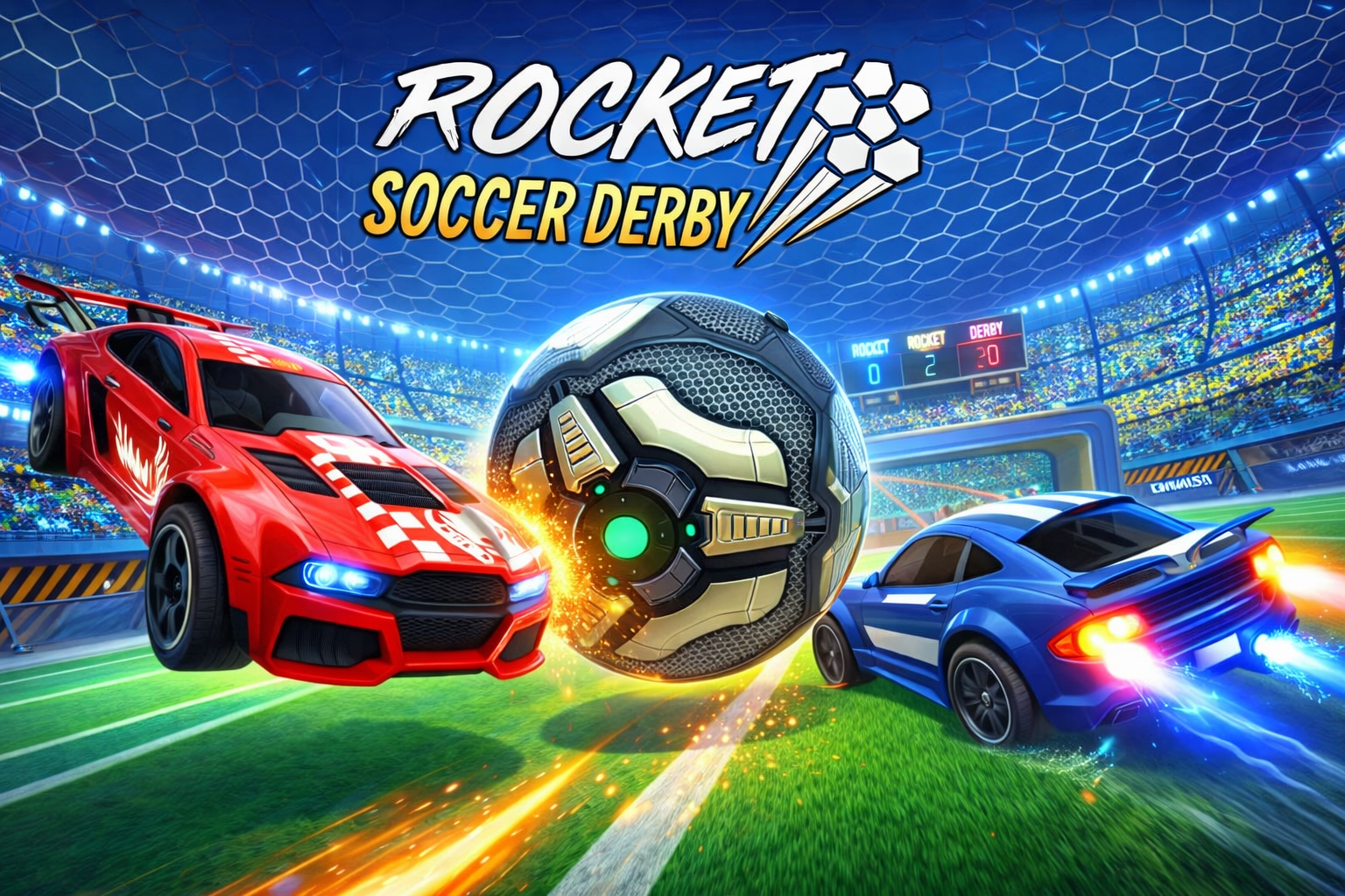 Miniatura del juego Rocket Soccer Derby