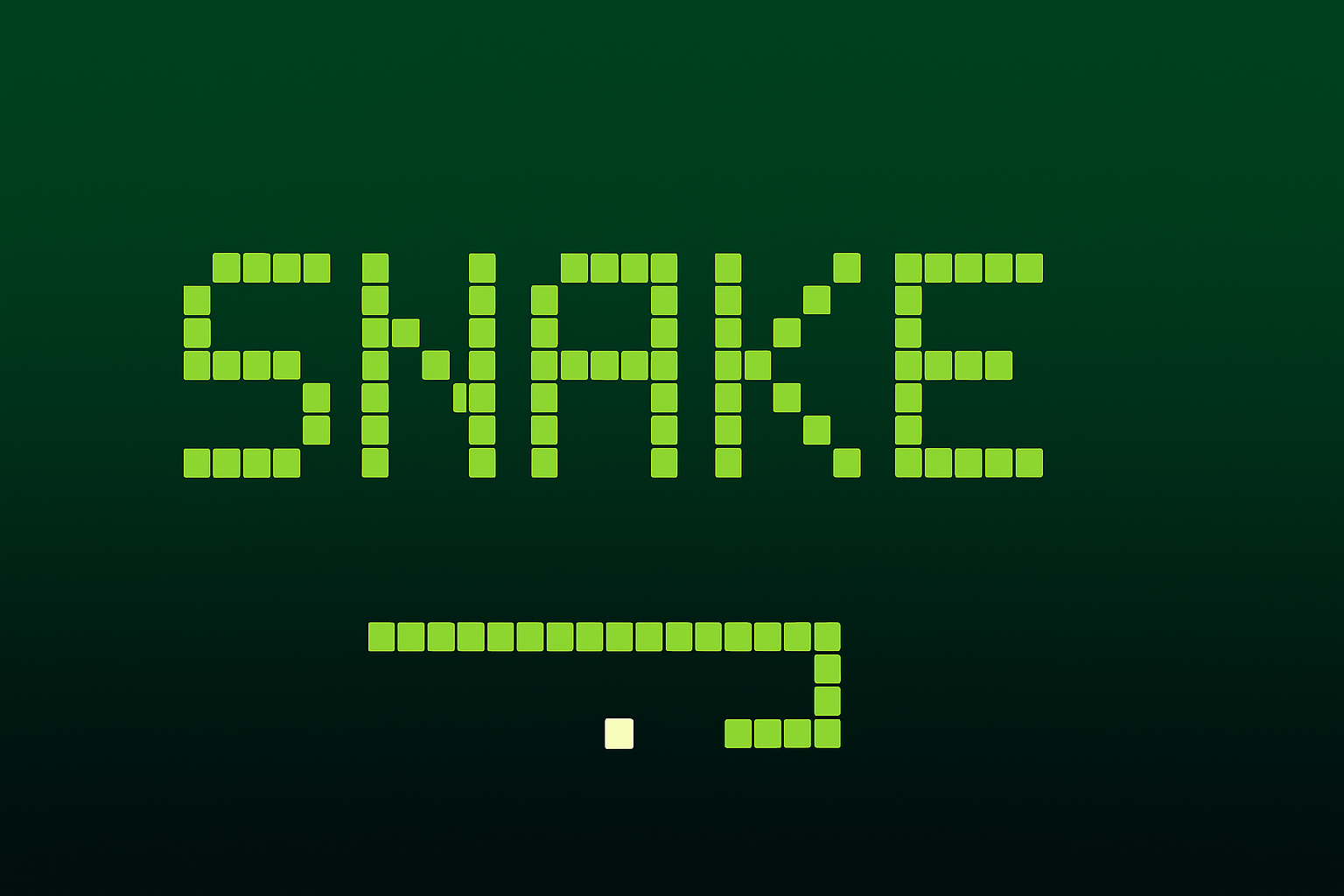 Aperçu du jeu Snake
