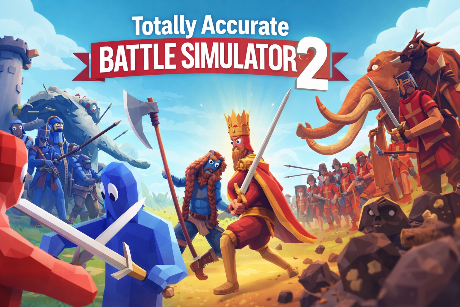 Totally Accurate Battle Simulator 2 game preview