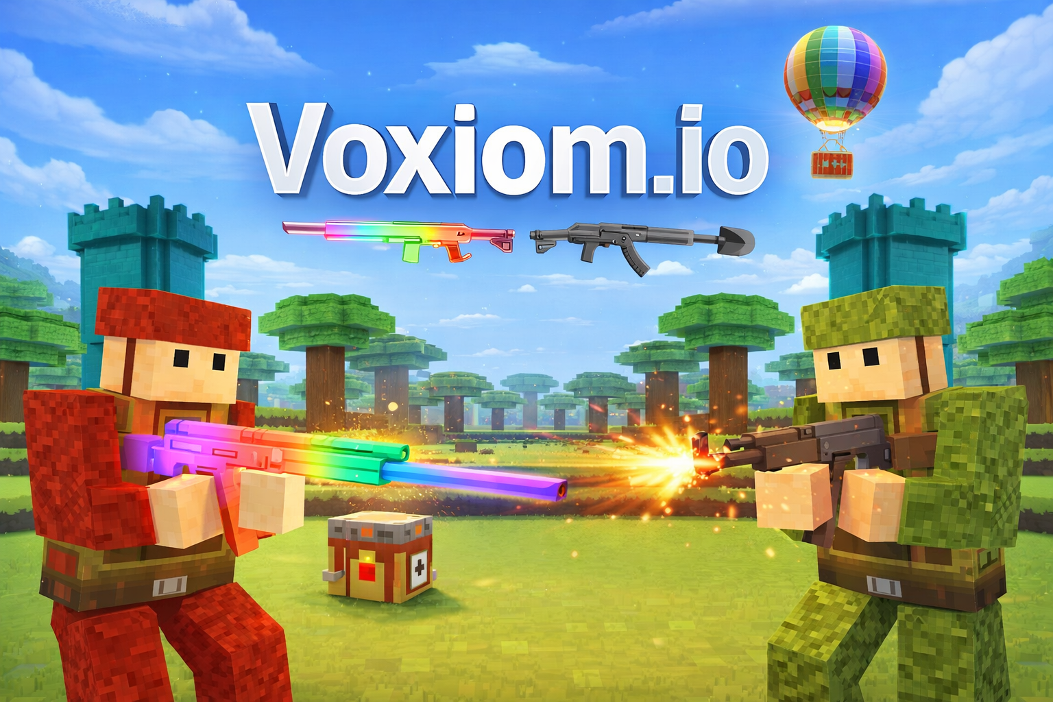Voxiom Io game preview